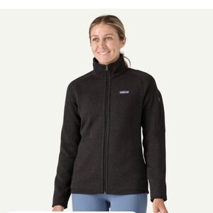 PATAGONIA Women's Better Sweater® Fleece Jacket Black Size S